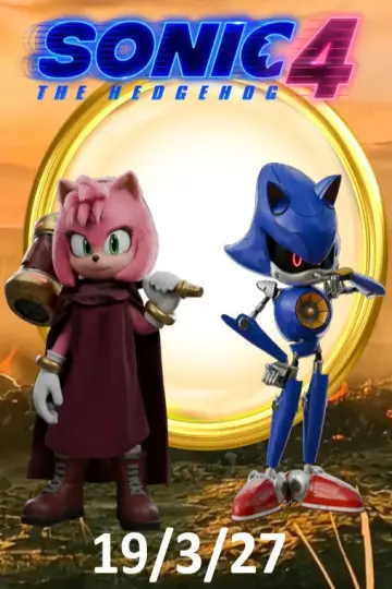 Plakat do filmu "Sonic 4. Szybki jak błyskawica" #1578643