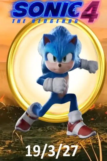 Plakat do filmu "Sonic 4. Szybki jak błyskawica" #1578645