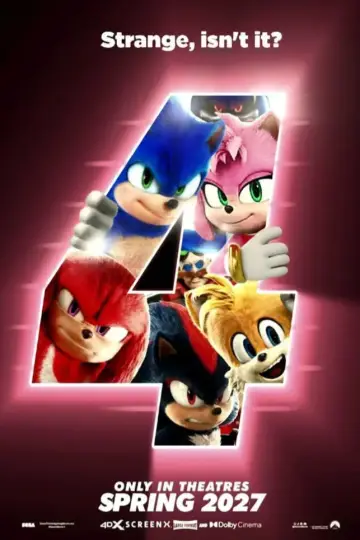 Plakat do filmu "Sonic 4. Szybki jak błyskawica" #1628522
