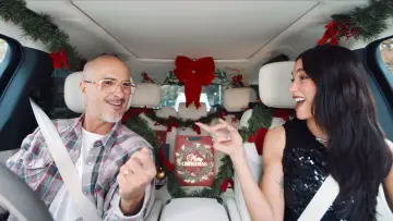 Zasłona do filmu "Carpool Karaoke na Święta" #678394