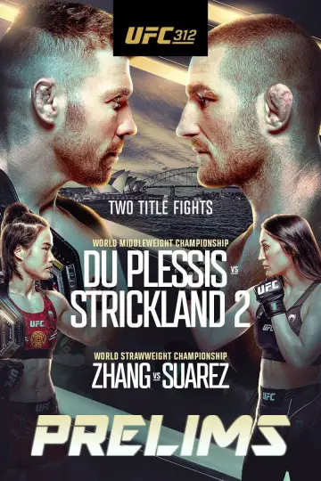 Plakat do filmu "UFC 312: Du Plessis vs. Strickland 2" #851994