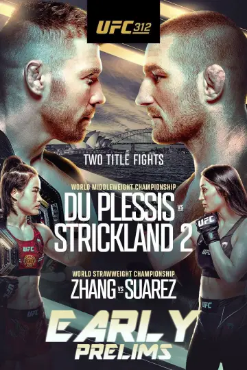 Plakat do filmu "UFC 312: Du Plessis vs. Strickland 2" #851995
