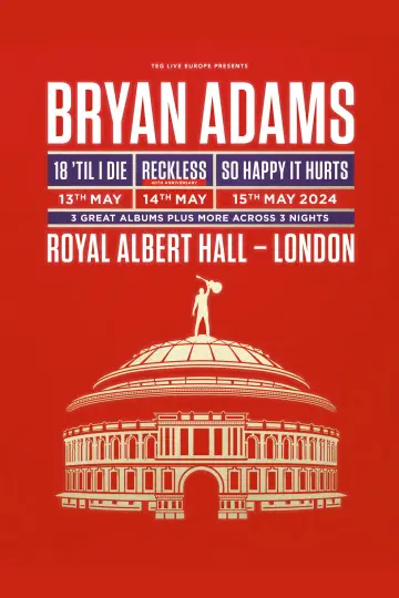Plakat do filmu "Bryan Adams: Live At The Royal Albert Hall" #856690
