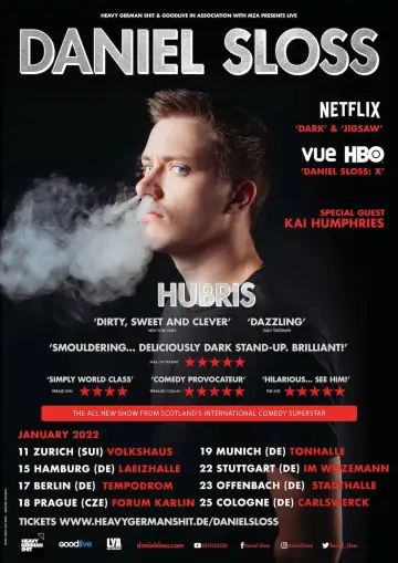 Plakat do filmu "Daniel Sloss: Hubris" #1164913