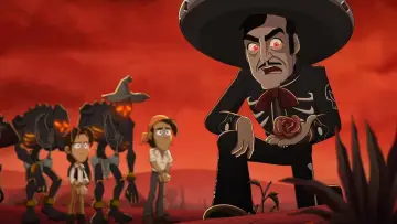 Zasłona do filmu "La Venganza del Charro Negro" #1886968