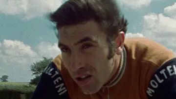 Zasłona do filmu "Eddy Merckx, dans la roue d