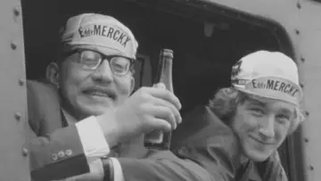 Zasłona do filmu "Eddy Merckx, dans la roue d