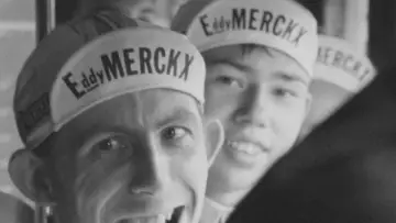 Zasłona do filmu "Eddy Merckx, dans la roue d