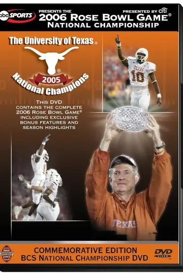 2006 Rose Bowl Game National Championship plakat