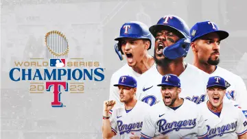 Zasłona do filmu "2023 World Series Champions: Texas Rangers" #981974