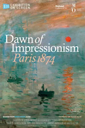 Plakat do filmu "Dawn of Impressionism: Paris 1874" #1584932