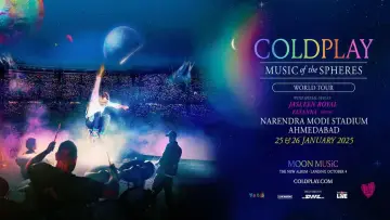 Zasłona do filmu "Coldplay: Music Of The Spheres World Tour - Live at Narendra Modi Stadium/India" #734511
