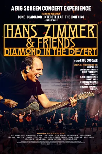 Plakat do filmu "Hans Zimmer & Friends: Diamond in the Desert" #782364