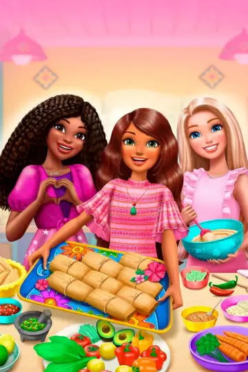 Plakat do filmu "Barbie & Teresa: Recipe for Friendship" #1583410