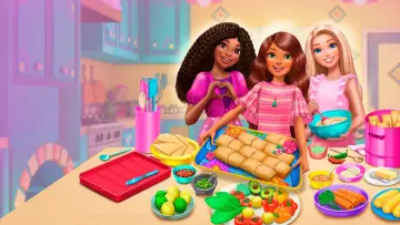 Zasłona do filmu "Barbie & Teresa: Recipe for Friendship" #649278