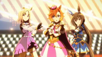 Zasłona do filmu "ウマ娘 プリティーダービー ROAD TO THE TOP" #788418