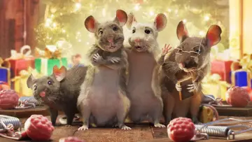 Zasłona do filmu "Mysz-masz na Święta" #556117