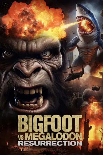 Bigfoot vs Megalodon: Resurrection plakat