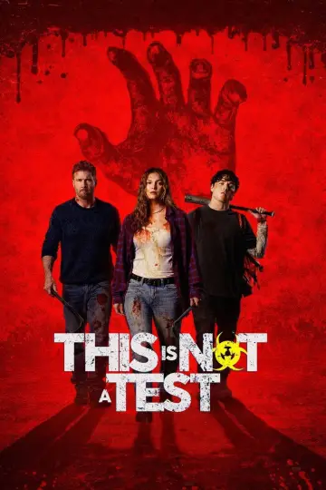 Plakat do filmu "To nie jest test" #1862271