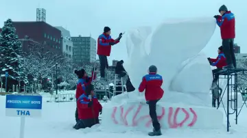 Zasłona do filmu "Śnieżna ekipa z tropików" #981908