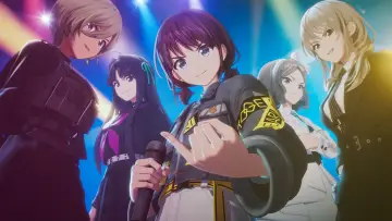 劇場版総集編 ガールズバンドクライ 【前編】 青春狂走曲 plakat