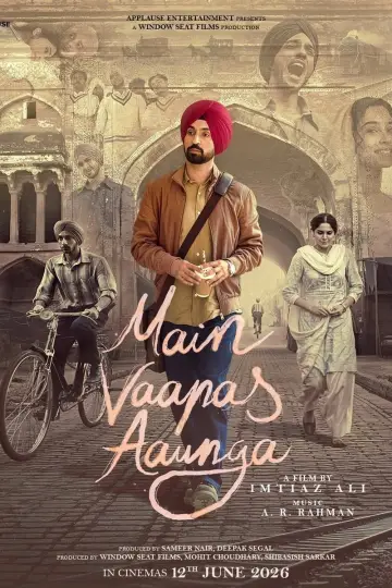 Plakat do filmu "मैं वापस आऊंगा" #909830