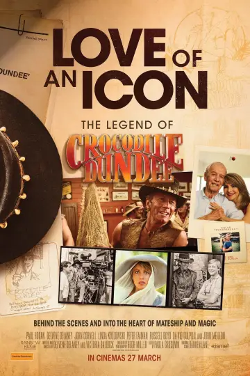 Plakat do filmu "Love of an Icon: The Legend of Crocodile Dundee" #1906819