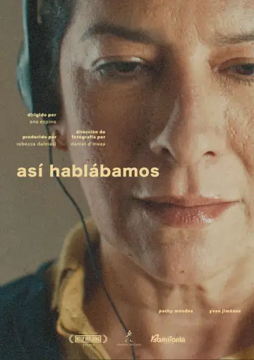 Así Hablábamos plakat
