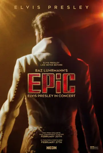Plakat do filmu "EPiC: Elvis Presley in Concert" #529532