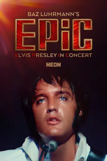 Plakat do filmu "EPiC: Elvis Presley in Concert" #816633