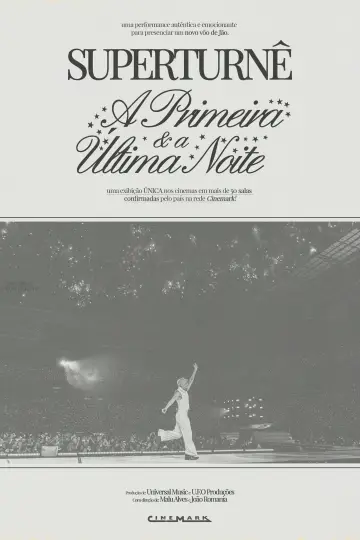 Plakat do filmu "SuperTurnê: A Primeira e A Última Noite" #922384