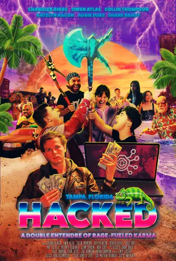 Plakat do filmu "Hacked: A Double Entendre of Rage Fueled Karma" #863916