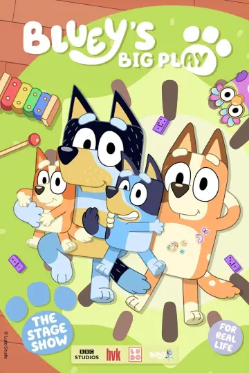Plakat do filmu "Bluey