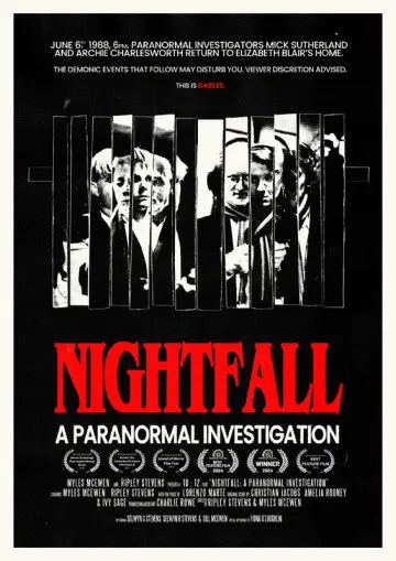 Plakat do filmu "Nightfall: A Paranormal Investigation" #1801610