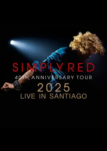 Simply Red – Live in Santiago de Chile plakat