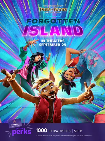 Plakat do filmu "Zapomniana Wyspa" #1627741