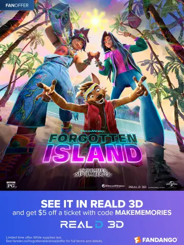 Plakat do filmu "Zapomniana Wyspa" #1627742