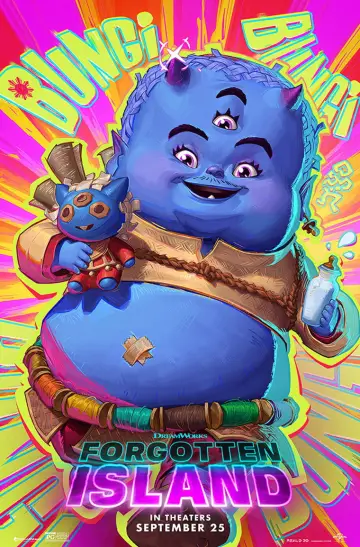 Plakat do filmu "Zapomniana Wyspa" #1627756