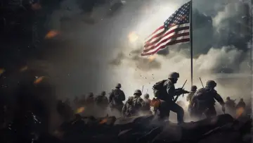 Zasłona do filmu "War in the USA" #1171810