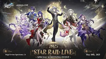 Zasłona do filmu "《崩坏：星穹铁道》「2025星铁LIVE」演唱会" #1653450