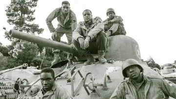 Zasłona do filmu "Black Panthers of WWII" #665900