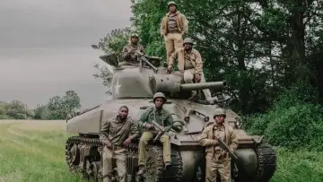 Zasłona do filmu "Black Panthers of WWII" #665901