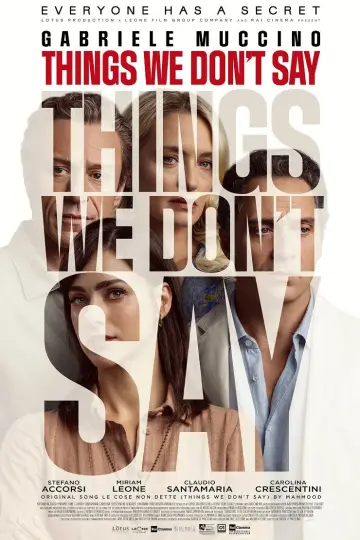 Plakat do filmu "Le cose non dette" #1193473