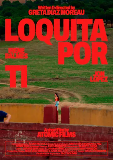 Loquita por ti plakat