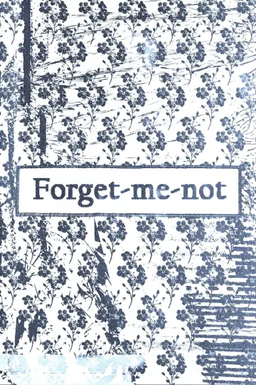 Forget-me-not plakat