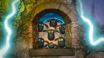 Zasłona do filmu "Baranek Shaun i kudłata bestia" #1802314