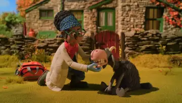 Zasłona do filmu "Baranek Shaun i kudłata bestia" #975781