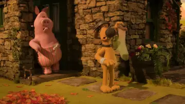 Zasłona do filmu "Baranek Shaun i kudłata bestia" #975783