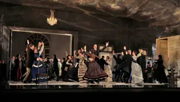 Zasłona do filmu "The Metropolitan Opera: Eugene Onegin" #787401