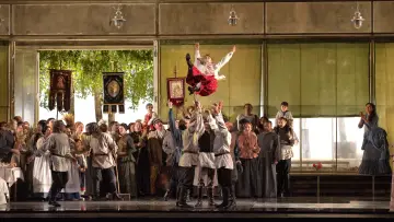 Zasłona do filmu "The Metropolitan Opera: Eugene Onegin" #787402